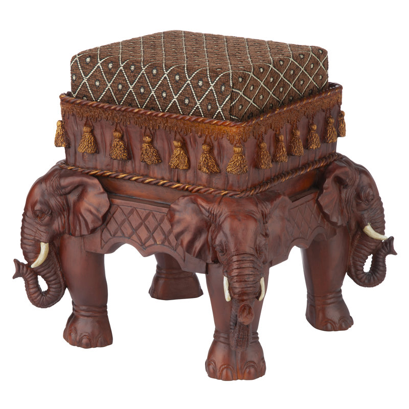 Design Toscano The Maharajah's Elephants Ottoman & Reviews Wayfair